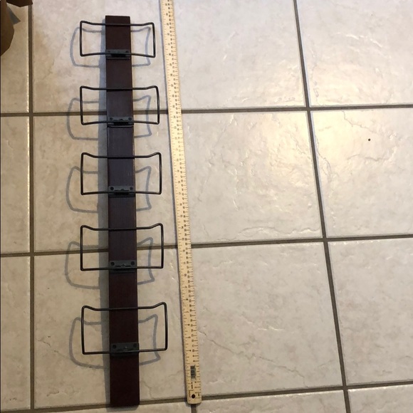 SOLD Wine rack /5 bottles - Picture 6 of 6